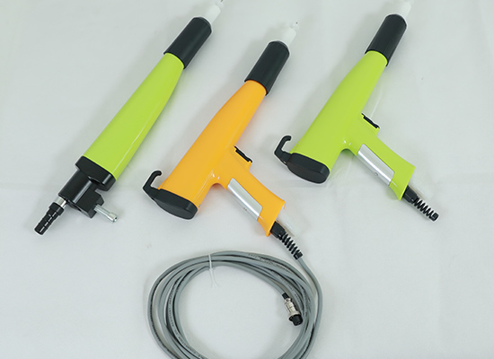 Powder Coating Spray Gun for Architectural Metalwork Finishing